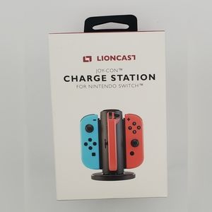 Joy-Con Charge Station for Nintendo Switch - Black, Red, and Blue